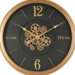 Klok Monale zwart met goud