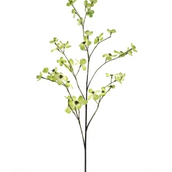 Kunstbloem Dogwood groen