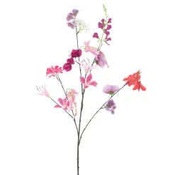 Kunstbloem Dorzano 119 cm roze