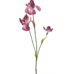 Kunstbloem Iris roze