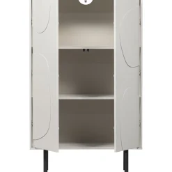 Opbergkast Atri 135x85x40 cm wit