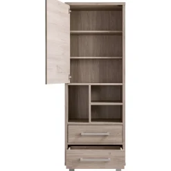 Opbergkast Gradoly 200x70x45 cm grijs