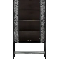 Opbergkast Montclair zwart 190x100x042 cm