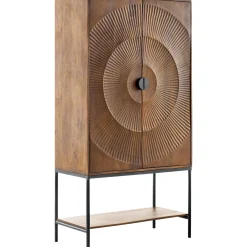 Opbergkast Nocona mangohout 190x100x41 cm