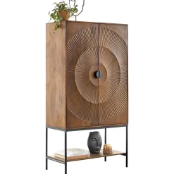 Opbergkast Nocona mangohout 190x100x41 cm