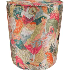 Poef Barlare met vogels