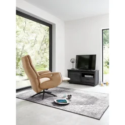 Relaxfauteuil Balfour small microleder cognac