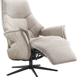 Relaxfauteuil Deming large grijs