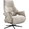 Relaxfauteuil Deming small grijs