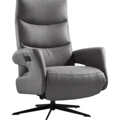 Relaxfauteuil electrisch verstelbaar Nortwood antraciet
