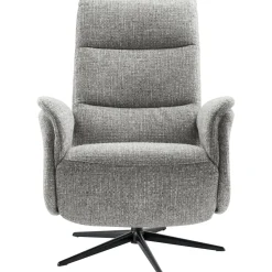 Relaxfauteuil Haslet elektrisch medium grijs