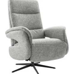 Relaxfauteuil Haslet medium grijs
