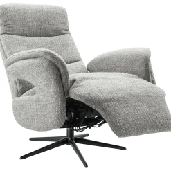 Relaxfauteuil Haslet medium grijs