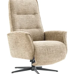 Relaxfauteuil Hezia medium bruin