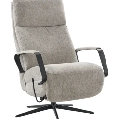 Relaxfauteuil Laterza large grijs