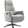 Relaxfauteuil Olindia elektrisch small grijs