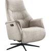 Relaxfauteuil Sanborn elektrisch small beige