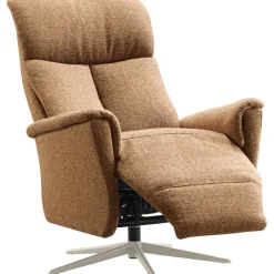 Relaxfauteuil Waneta medium bruin