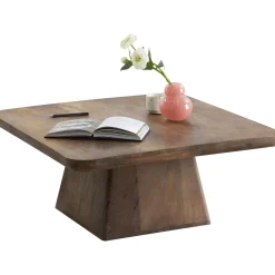 Salontafel Barru mangohout 75x75 cm vierkant
