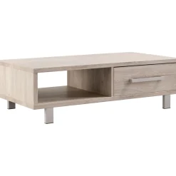 Salontafel Gradoly 135x67 cm grijs