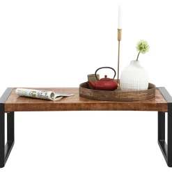 Salontafel Newhaven mangohout 110x60 cm rechthoekig