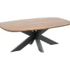Salontafel Nocona mangohout 120x70 cm Deens ovaal