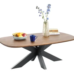 Salontafel Nocona mangohout 120x70 cm Deens ovaal