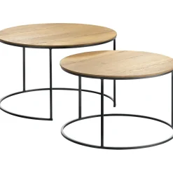 Salontafelset Ferbane oriënt 65 en 75 cm rond