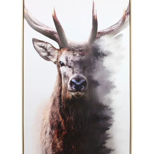 Schilderij Hilliard 122x82 cm rendier