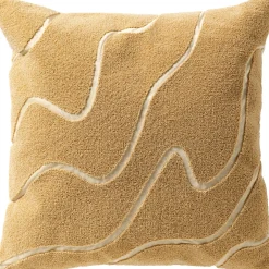 Sierkussen Goletta 45x45 cm geel