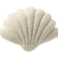 Sierkussen Westray 34x45 cm wit in schelpvorm