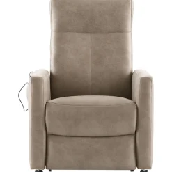 Sta-op stoel Novie elektrisch large microleder taupe