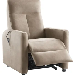 Sta-op stoel Novie elektrisch microleder taupe