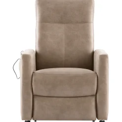 Sta-op stoel Novie 2-motorig small microleder taupe