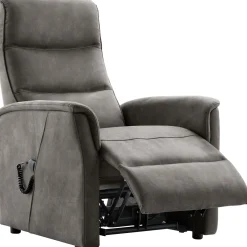 Sta-op stoel Sarnia elektrisch microleder antraciet