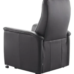 Sta-op stoel Waver elektrisch small zwart leer