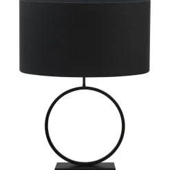 Tafellamp Alviano zwart