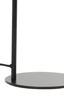 Tafellamp Winfield mat zwart smoke