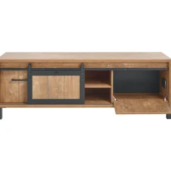 TV-meubel Alva 179 cm orange teak