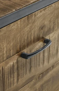 TV-meubel Calde mangohout 208 cm