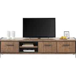 TV-meubel Mantera 216 cm donkerbruin