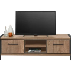 TV-meubel Mantera 165 cm donkerbruin