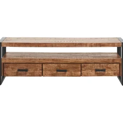 TV-meubel Newhaven mangohout 150 cm