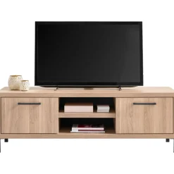 Tv-meubel Selinia 150 cm bruin