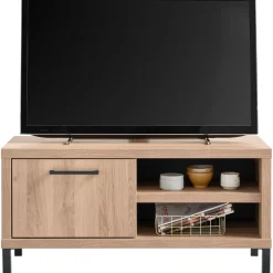 Tv-meubel Selinia 102 cm bruin