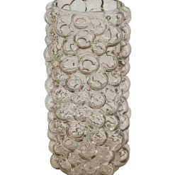 Vaas Badula transparant grijs