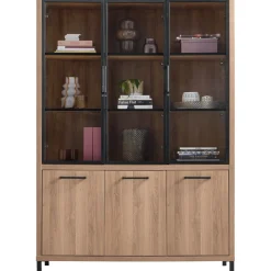 Vitrinekast Selinia 200x140x45 cm