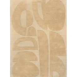 Vloerkleed Brusly 160x230 cm beige