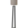 Vloerlamp Moira zwart