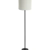 Vloerlamp Yorkton zwart